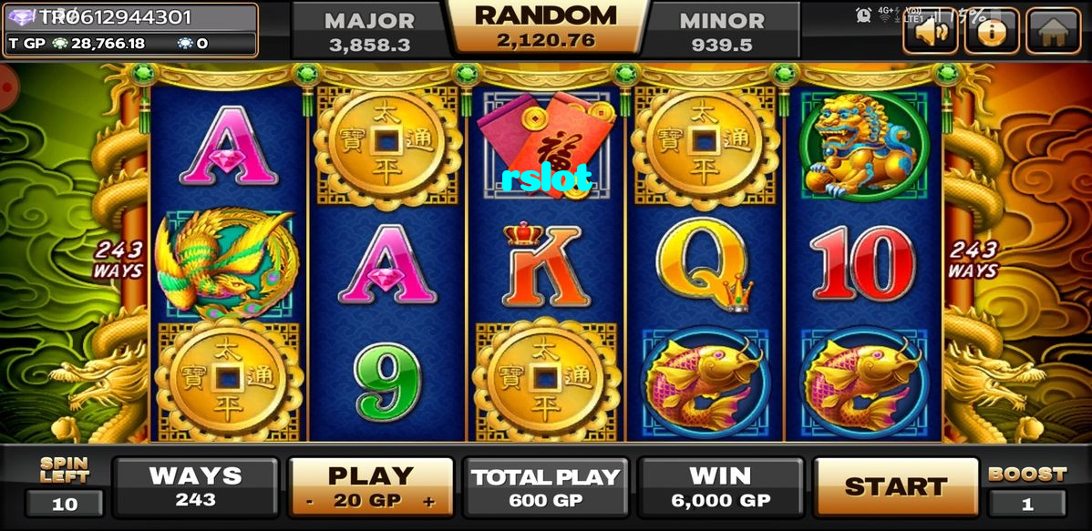 rslot casino presented on mobile device in Pakistan with slots and live games